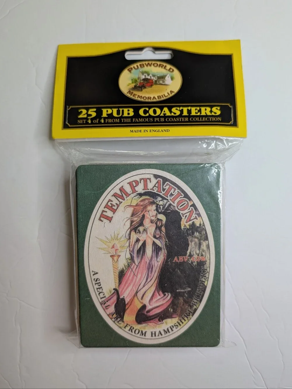 Pub World Memorial 25 Beer Coasters